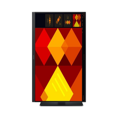 Monitor SAMSUNG Plano 24" Tipo de pantalla: IPS