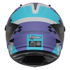XTRONG R1 ADVENTURE MORADO AZUL MATE