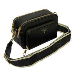 Bolso de mujer hermoso Baúl PRDA con Correa Ancha