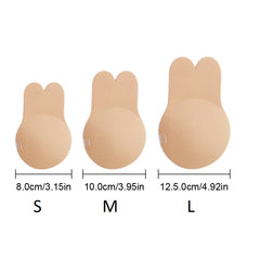 Brasier silicona adhesivo Rabit bra reutilizable para escotes