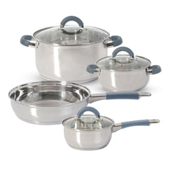 BATERIA 7 PZAS ACERO INOX