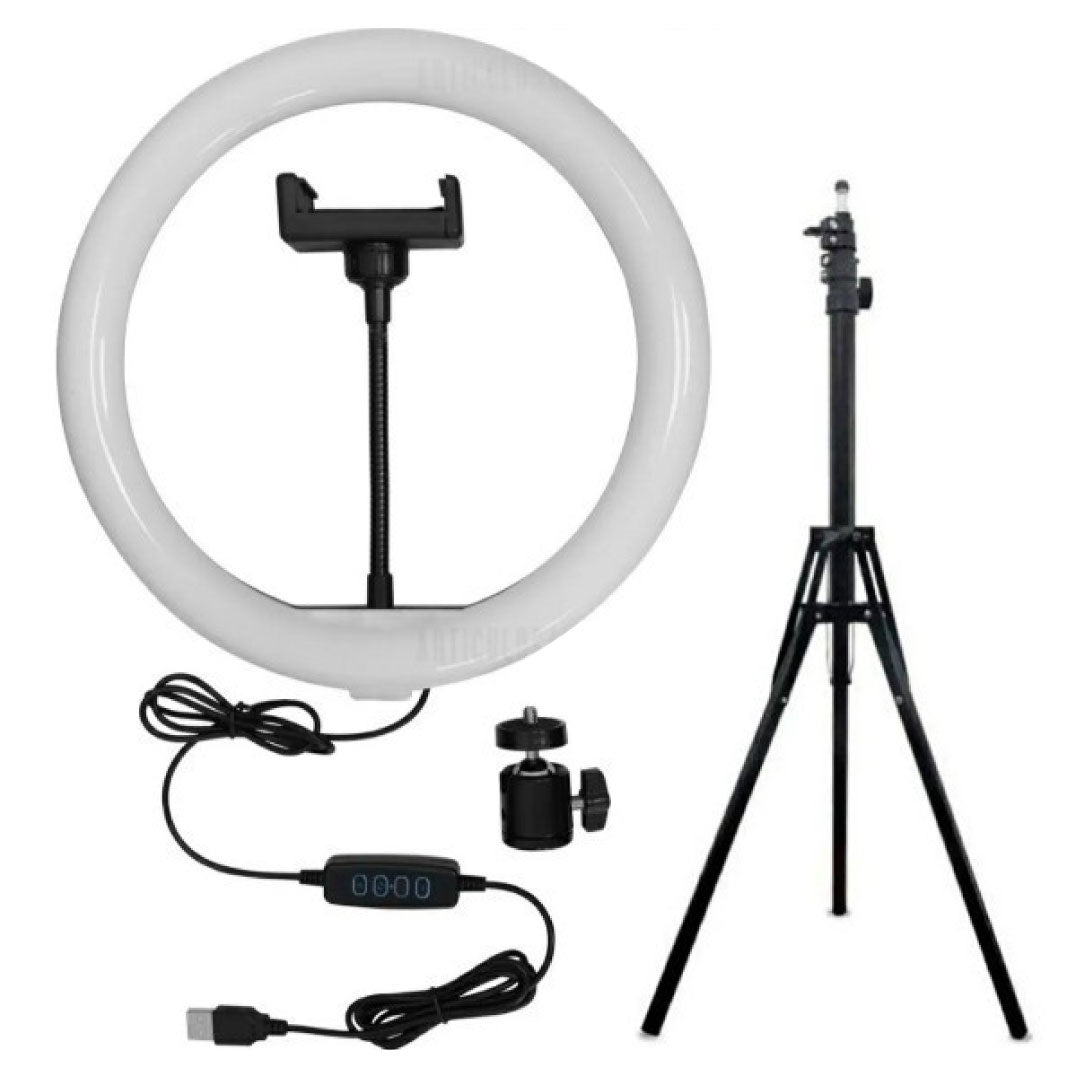 Iluminación Aro De Luz Con Tripode Leroy Merlin Aro De Luz