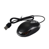 Mouse Óptico alámbrico con luces LED Precisión y Comodidad