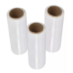 Pack x3 rollos plástico film vinipel strech 30cm x 300mts Transparente