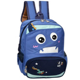 Morral infantil escolar Caritas Combinado, medidas 32 cm de alto Azul claro