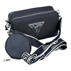 Bolso de dama baúl Guess con monedero y correa