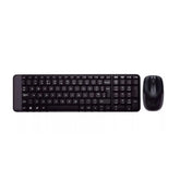 Combo teclado mouse numérico inalámbrico Logitech MK220