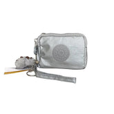 Monedero Kipling con llavero 3 cierres color a elección