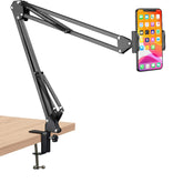 Brazo soporte móvil para micrófono celular o aro de luz 360 grados