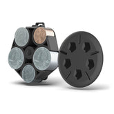 Organizador de monedas con gancho para colgar