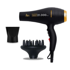 Secador profesional Super Ionit 21000 Alizz original Black Midnight