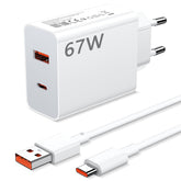 Adaptador de corriente xiaomi TC de 67 W