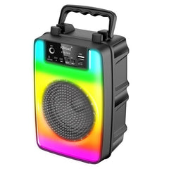 Parlante Portátil KTS-1919 4" Bluetooth con Luces LED y Función TWS