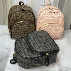 Hermoso mini morral MK cuerina 2 bolsillos