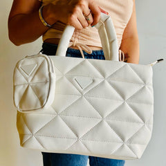 Bolso de dama Prada con monedero y correa manos libres