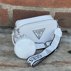 Bolso de dama baúl Guess con monedero y correa