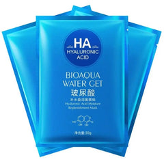 Mascarilla facial en Velo Ácido Hialurónico x3 sobres 25gr Bioaqua