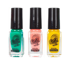 Kit de Manicure esmaltes lámpara y decoraciones infantil