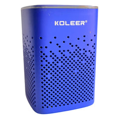 Parlante Bluetooth Koleer S818 Portátil 10W con Luces LED y Radio FM