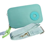 Bolso manos Libres Doble Cierre con Correa en Reata en Hermosos Colores