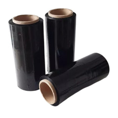 Pack x3 rollos de plástico vinipel strech 30cm x 300mts Negro