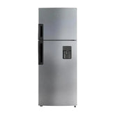 Nevera Whirlpool No Frost Congelador Superior 435 Litros Gris