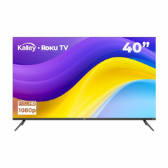 Televisor KALLEY 40" Pulgadas 102 cm K-RTV40FHD Smart TV Roku TV