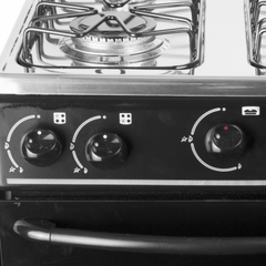 Estufa Abba 50cm Gas Propano AT1015 Negro