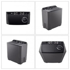 Lavadora LG semiautomática carga superior 15KG WP15BAR gris