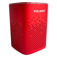 Parlante Bluetooth Koleer S818 Portátil 10W con Luces LED y Radio FM
