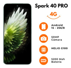 tecno spark 40pro de 8-256