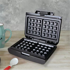 WAFFLERA DE 2 PUESTOS CUADRADA