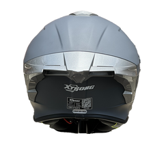 XTR-820 XTRONG 820 GRIS MATE SIN GRAFICO SP GRIS REVO