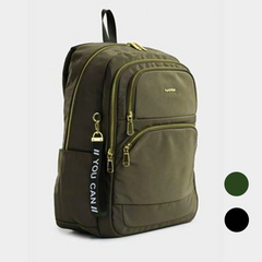 Morral elegante Grande Biel Nappa cierre dorado