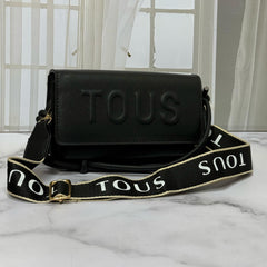 Cartera Tous replica con Correa Marcada y Repujado