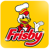 Frisby medio con arepa