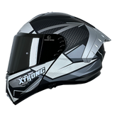 XTR-918 XTRONG SPEARHEAD GRIS MATE VISOR COLOR