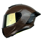 XTR-820 XTRONG BRAIDED FIBER-DORADO-BRILLO VISOR REVO