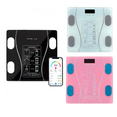 Pesa inteligente con bluetooth para obtener 18 datos corporales