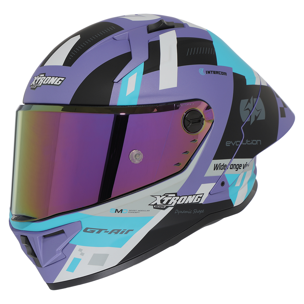 XTRONG R1 ADVENTURE MORADO AZUL MATE