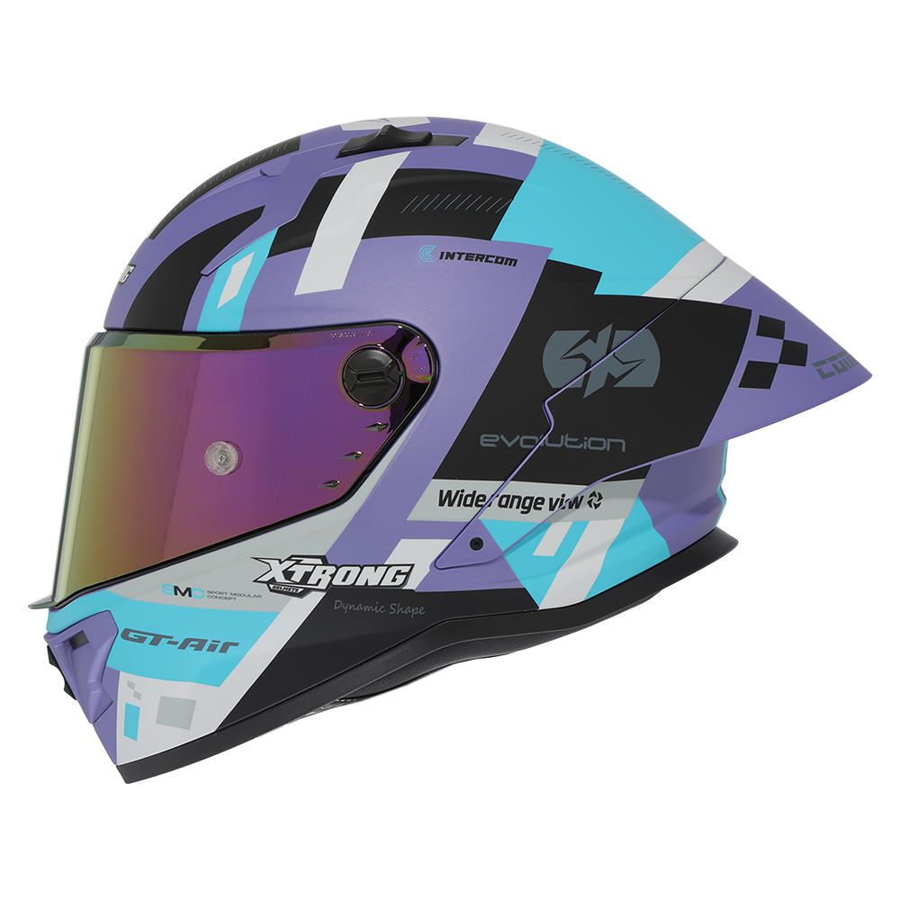 XTRONG R1 ADVENTURE MORADO AZUL MATE