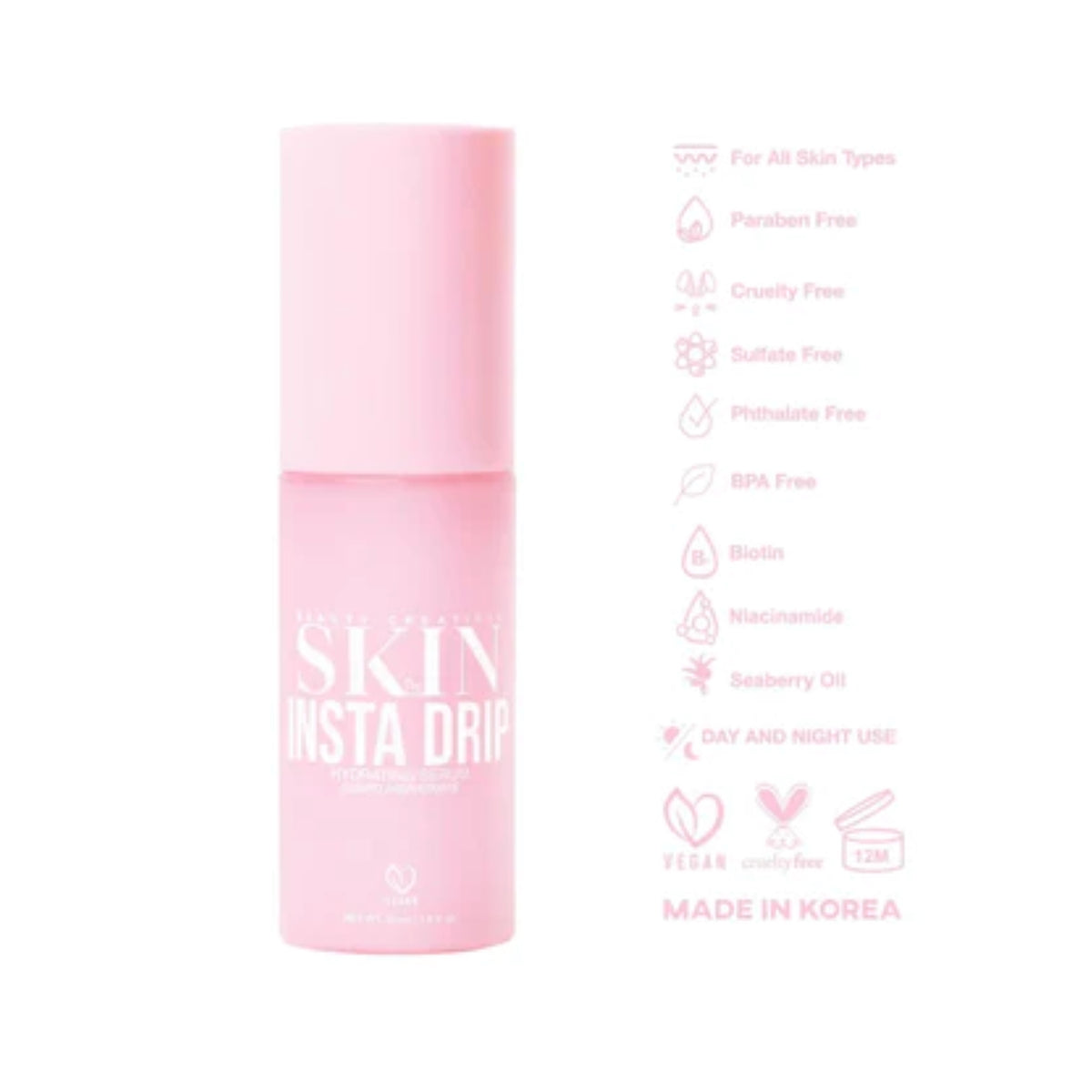 Suero Beauty Creations Skin Hydrating Serum - Insta Drip