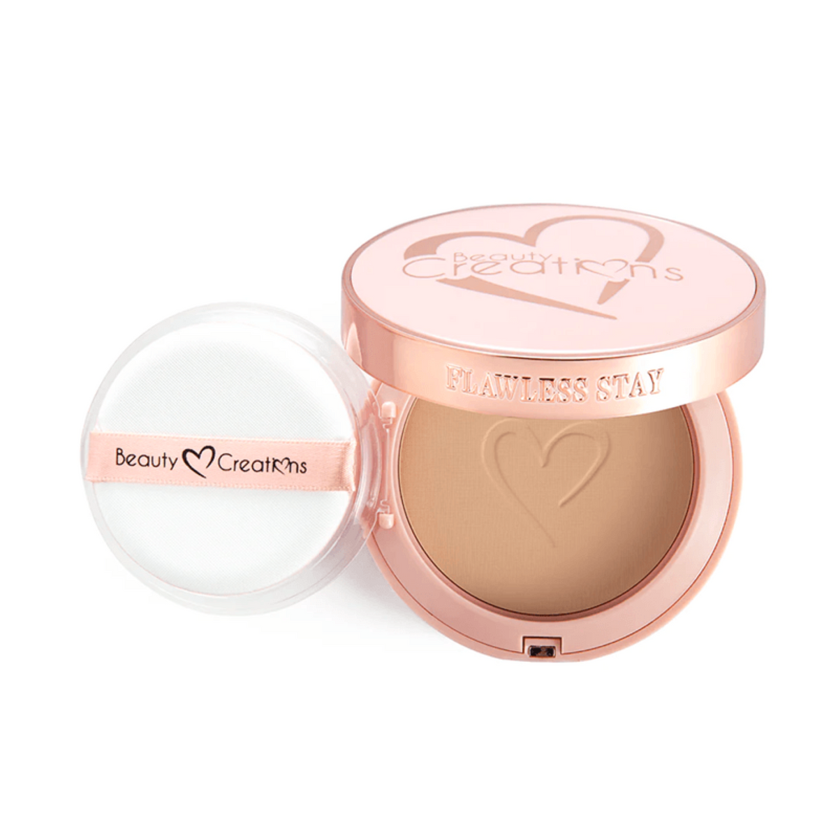 Polvo Compacto Beauty Creations Flawless Powder Foundation #1.0
