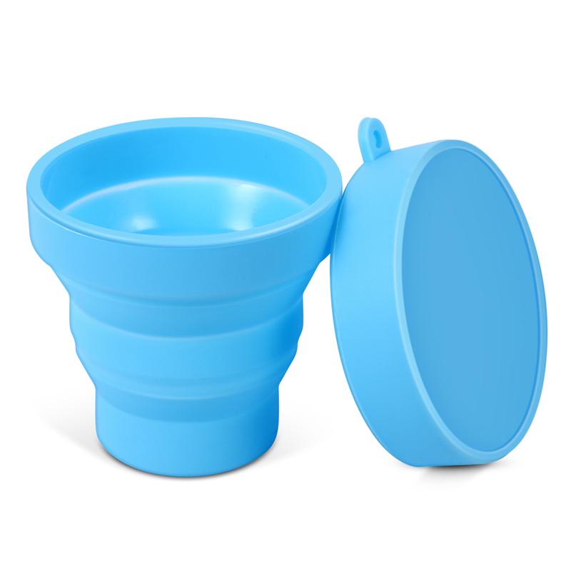 Vaso esterilizador plegable para copa menstrual