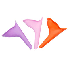 Embudo de silicona para orinar de pie femenino