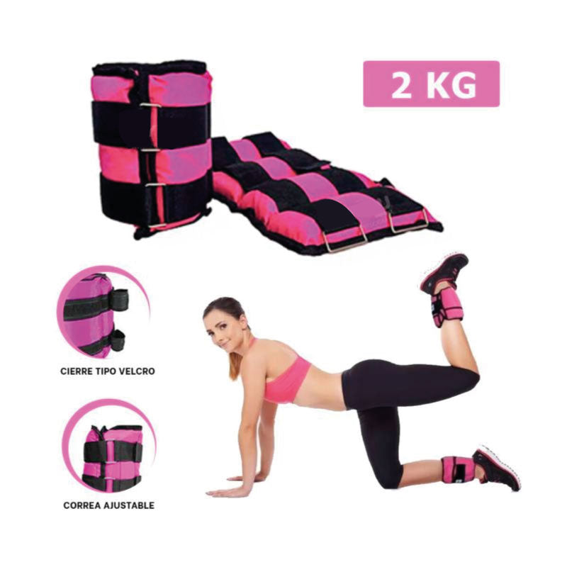 Kit de pesas deportivas 4 Kilos para piernas y brazos