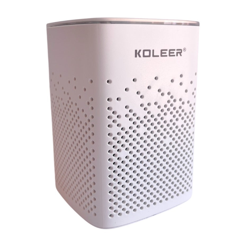 Parlante Bluetooth Koleer S818 Portátil 10W con Luces LED y Radio FM