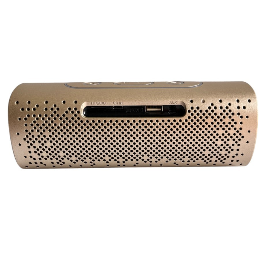 Parlante Bluetooth Koleer S819 Portátil 10W con Luces LED diseño metálico