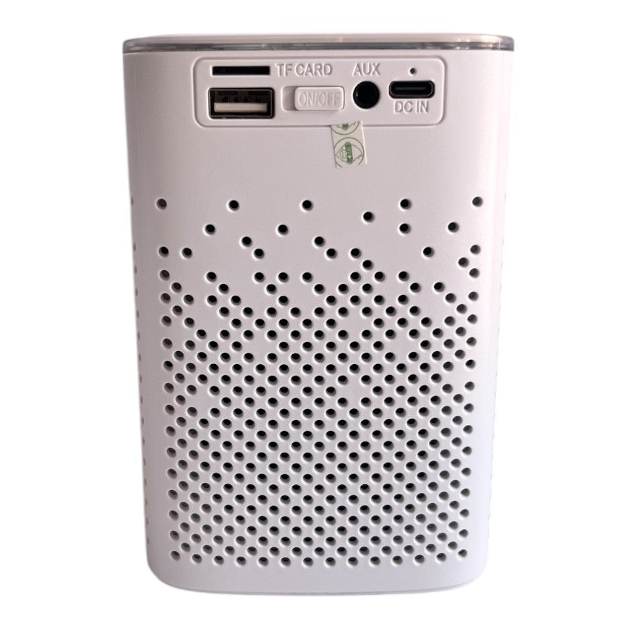 Parlante Bluetooth Koleer S818 Portátil 10W con Luces LED y Radio FM