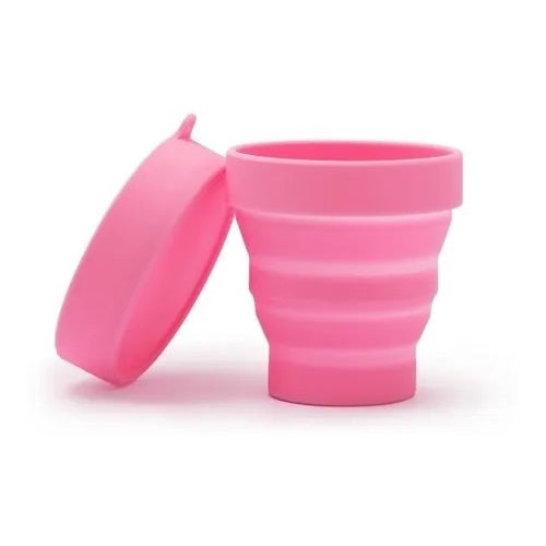 Vaso esterilizador plegable para copa menstrual